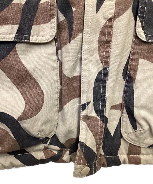 SUPREME（シュプリーム）SUPREME (シュプリーム) Reversible Puffy Work Jacket（リバーシブル パフィ ワーク ジャケット） カーキ サイズ:Mの古着・服飾アイテム