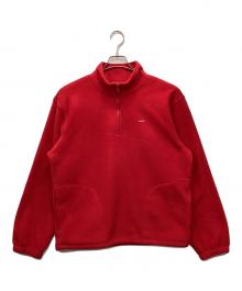 SUPREME（シュプリーム）の古着「Small Box Half Zip Pullover（スモール ボックス ハーフジップ プルオーバー）」｜レッド