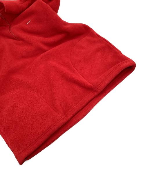SUPREME（シュプリーム）SUPREME (シュプリーム) Small Box Half Zip Pullover（スモール ボックス ハーフジップ プルオーバー） レッド サイズ:Mの古着・服飾アイテム