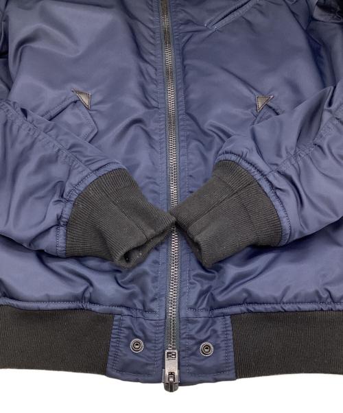DIESEL（ディーゼル）DIESEL (ディーゼル) フライトジャケット ネイビー サイズ:Sの古着・服飾アイテム