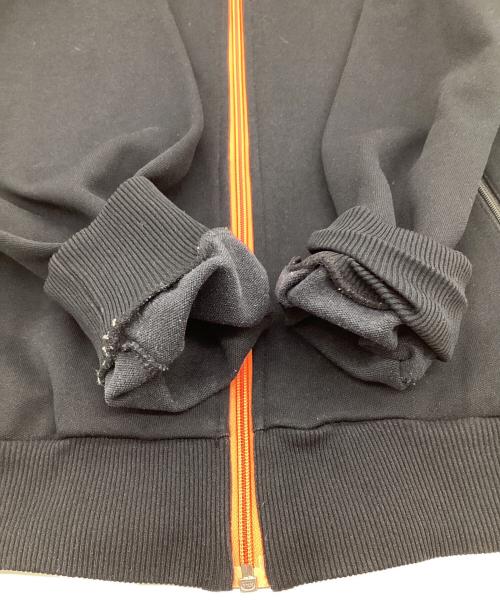 adidas（アディダス）adidas (アディダス) トラックジャケット ブラック×オレンジ サイズ:3の古着・服飾アイテム