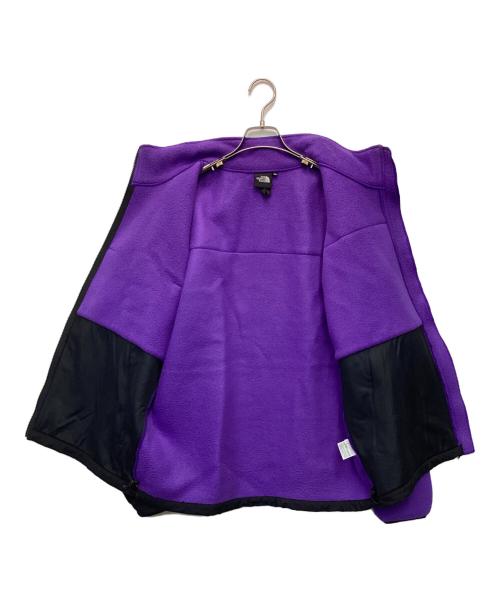 THE NORTH FACE（ザ ノース フェイス）THE NORTH FACE (ザ ノース フェイス) Denali Jacket（デナリジャケット） ブラック×パープル サイズ:XLの古着・服飾アイテム