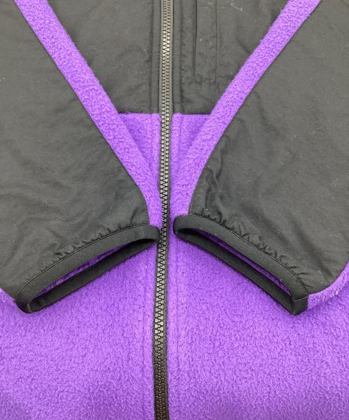 THE NORTH FACE（ザ ノース フェイス）THE NORTH FACE (ザ ノース フェイス) Denali Jacket（デナリジャケット） ブラック×パープル サイズ:XLの古着・服飾アイテム