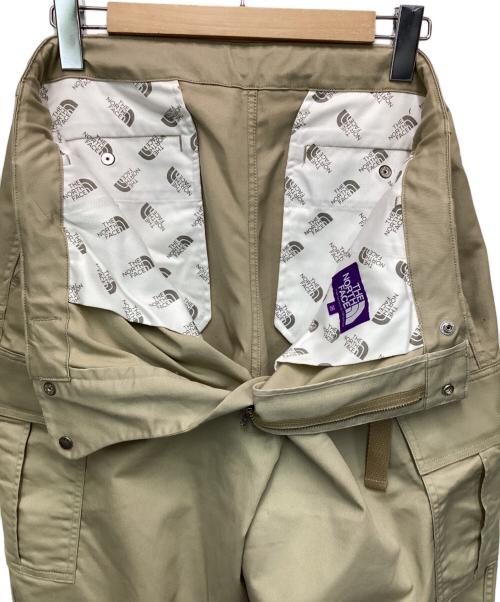 THE NORTH FACE PURPLE LABEL（ノースフェイスパープルレーベル）THE NORTH FACE PURPLE LABEL (ザ・ノースフェイス パープルレーベル) Stretch Twill Cargo Pants（ストレッチ ツイル カーゴ パンツ） カーキ サイズ:36の古着・服飾アイテム