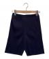 PLEATS PLEASE（プリーツプリーズ）の古着「プリーツショートパンツ」｜ネイビー