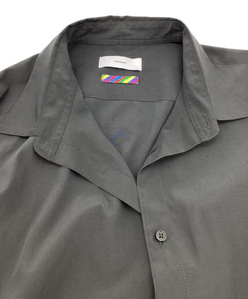 Graphpaper（グラフペーパー）Graphpaper (グラフペーパー) is-ness (イズネス) Ventilation Long Sleeve Shirt（ベンチレーション ロング スリーブ シャツ） グレー サイズ:ONE SIZEの古着・服飾アイテム