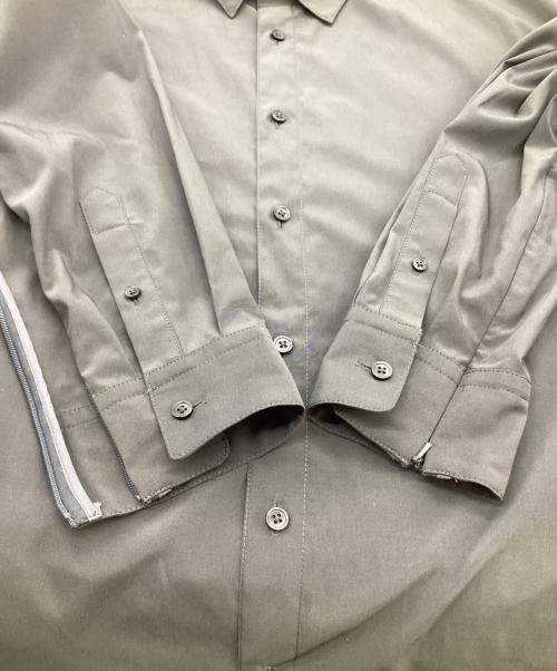 Graphpaper（グラフペーパー）Graphpaper (グラフペーパー) is-ness (イズネス) Ventilation Long Sleeve Shirt（ベンチレーション ロング スリーブ シャツ） グレー サイズ:ONE SIZEの古着・服飾アイテム