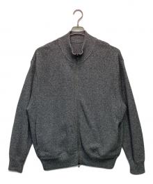 crepuscule×URBAN RESEARCH（クレプスキュール×アーバンリサーチ）の古着「Moss Stitch Drivers Knit（モス スティッチ ドライバーズ ニット）」｜グレー