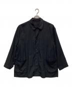 STEVEN ALANスティーブンアラン）の古着「レノクロスワークジャケット」｜ブラック