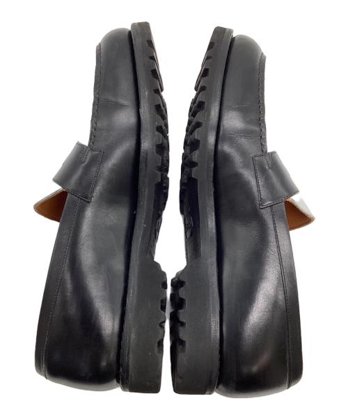 Jalan Sriwijaya（ジャランスリウァヤ）Jalan Sriwijaya (ジャランスリウァヤ) Garuda（ガルーダ）ローファー ブラック×ホワイト サイズ:9 1/2の古着・服飾アイテム