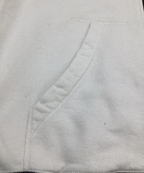 Hysteric Glamour（ヒステリックグラマー）Hysteric Glamour (ヒステリックグラマー) ジップパーカー ホワイト×ブラック サイズ:FREEの古着・服飾アイテム