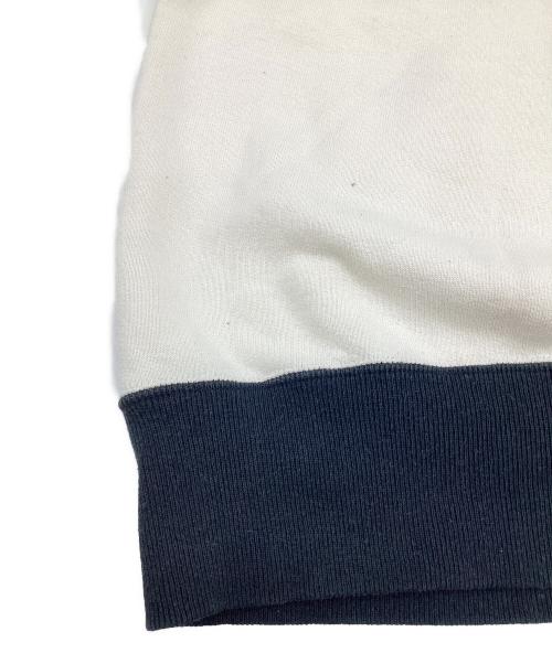 Hysteric Glamour（ヒステリックグラマー）Hysteric Glamour (ヒステリックグラマー) ジップパーカー ホワイト×ブラック サイズ:FREEの古着・服飾アイテム