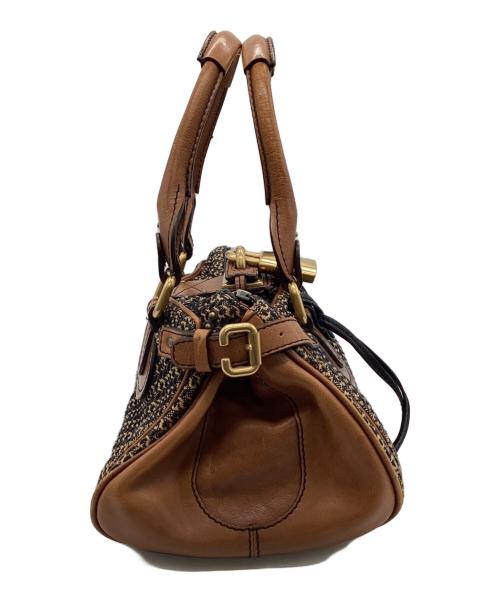 Chloe（クロエ）Chloe (クロエ) パディントンPADDINGTON（パディントン）ハンドバッグ ブラウンの古着・服飾アイテム