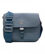 COACHコーチ）の古着「ペース メッセンジャー バッグ」｜ブルー