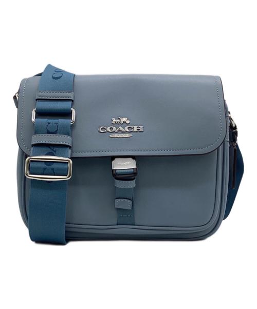 COACH（コーチ）COACH (コーチ) ペース メッセンジャー バッグ ブルーの古着・服飾アイテム