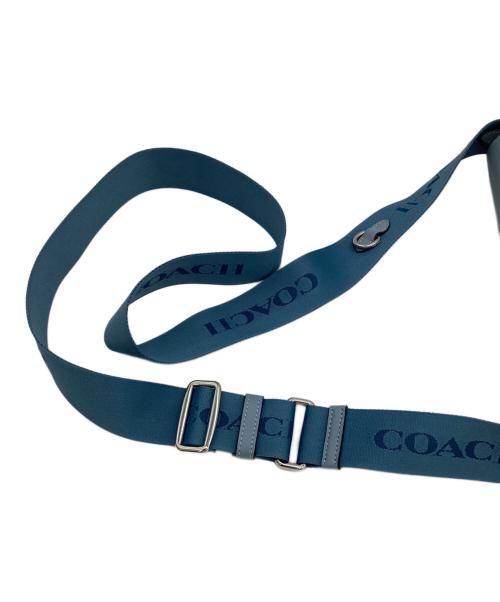 COACH（コーチ）COACH (コーチ) ペース メッセンジャー バッグ ブルーの古着・服飾アイテム