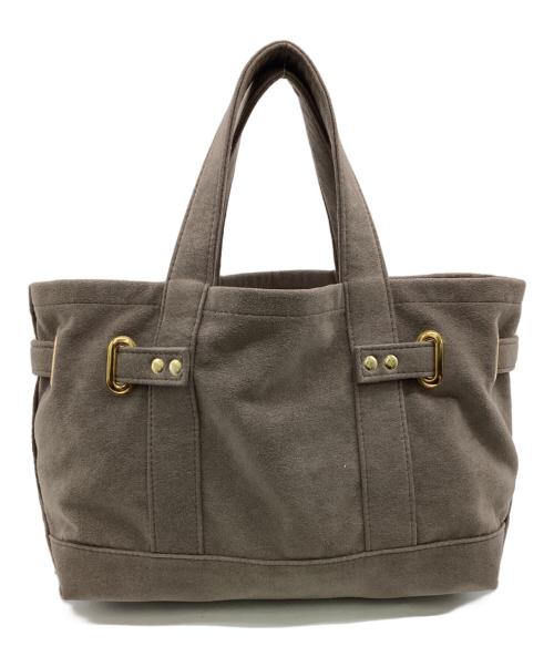 SITA PARANTICA（シータパランティカ）SITA PARANTICA (シータパランティカ) Ultrasuede カナグツキミニトートバッグ ブラウンの古着・服飾アイテム