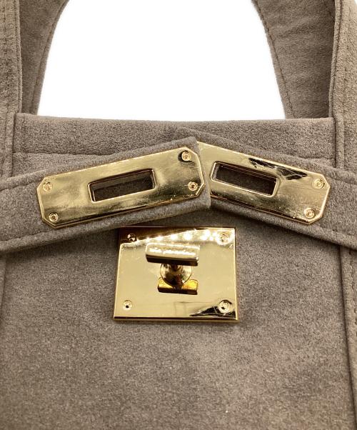 SITA PARANTICA（シータパランティカ）SITA PARANTICA (シータパランティカ) Ultrasuede カナグツキミニトートバッグ ブラウンの古着・服飾アイテム