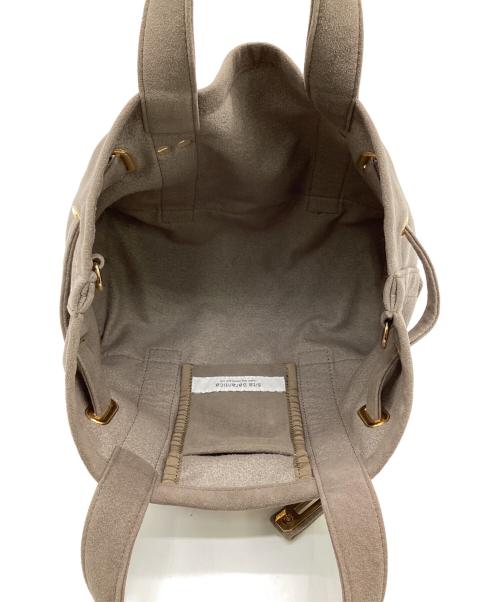 SITA PARANTICA（シータパランティカ）SITA PARANTICA (シータパランティカ) Ultrasuede カナグツキミニトートバッグ ブラウンの古着・服飾アイテム