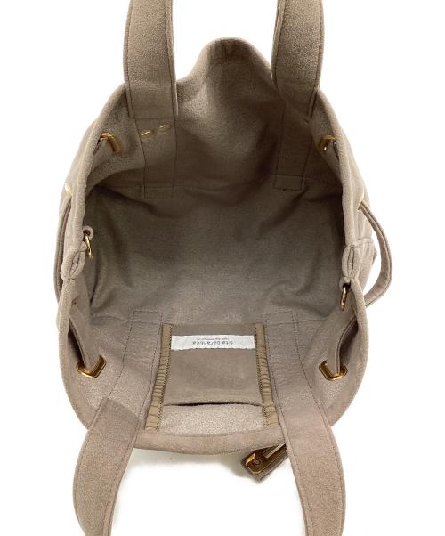 SITA PARANTICA（シータパランティカ）SITA PARANTICA (シータパランティカ) Ultrasuede カナグツキミニトートバッグ ブラウンの古着・服飾アイテム