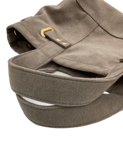 SITA PARANTICA（シータパランティカ）SITA PARANTICA (シータパランティカ) Ultrasuede カナグツキミニトートバッグ ブラウンの古着・服飾アイテム