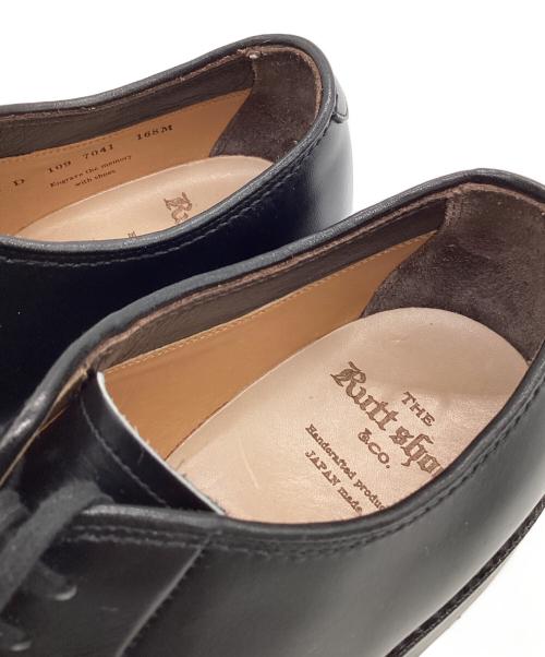 THE RUTT SHOES & Co.（ラッド シューズ）THE RUTT SHOES & Co. (ラッド シューズ) MILES PLANE BLUCHER（マイルス プレーン ブルーチャー）） ブラック サイズ:8Dの古着・服飾アイテム