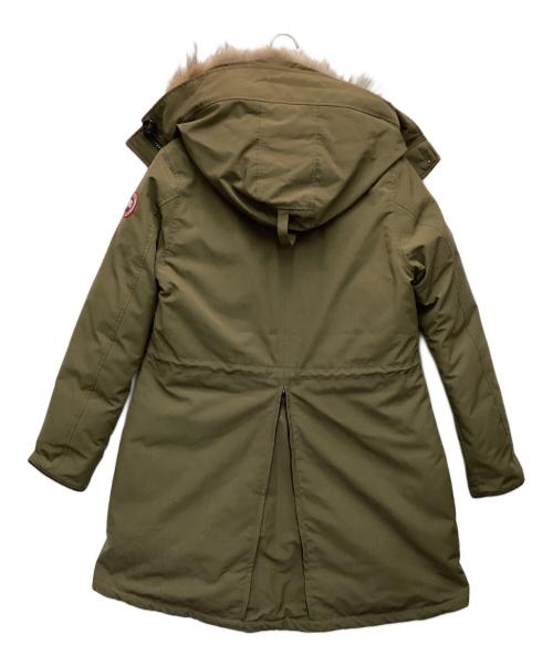 CANADA GOOSE（カナダグース）CANADA GOOSE (カナダグース) ROSSCLAIR PARKA（ロスクレア パーカ）ダウンコート オリーブ サイズ:XLの古着・服飾アイテム