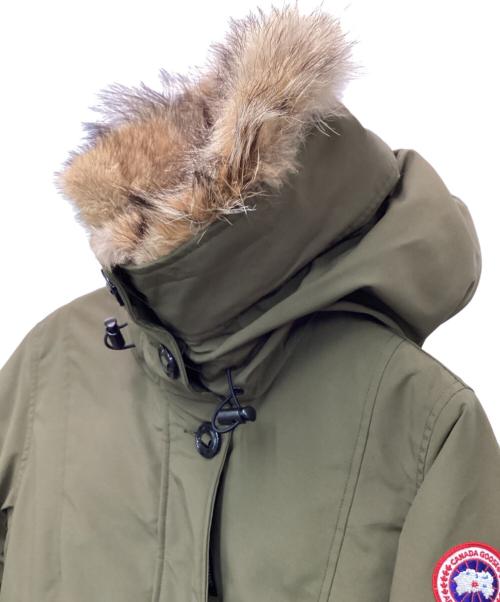 CANADA GOOSE（カナダグース）CANADA GOOSE (カナダグース) ROSSCLAIR PARKA（ロスクレア パーカ）ダウンコート オリーブ サイズ:XLの古着・服飾アイテム