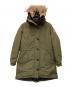 CANADA GOOSE（カナダグース）の古着「ROSSCLAIR PARKA（ロスクレア パーカ）ダウンコート」｜オリーブ