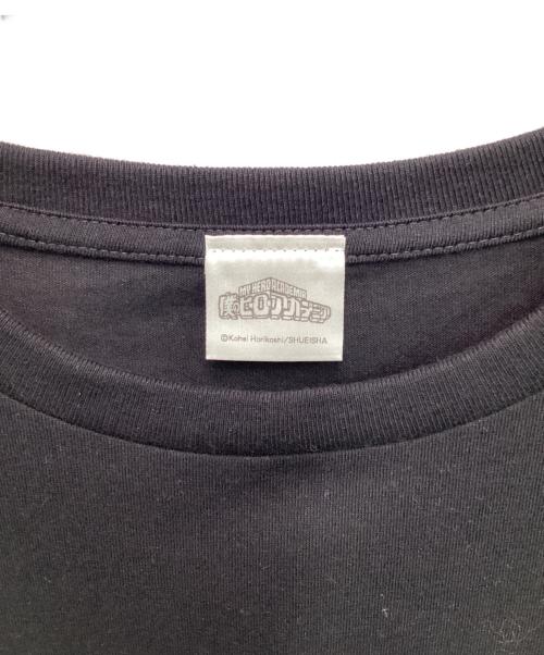 僕のヒーローアカデミア（ボクノヒーローアカデミア）僕のヒーローアカデミア (ボクノヒーローアカデミア) 荼毘 VILLANS ビッグシルエットTシャツ ブラック×ブルー サイズ:表記無の古着・服飾アイテム