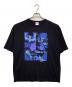 僕のヒーローアカデミア（ボクノヒーローアカデミア）の古着「荼毘 VILLANS ビッグシルエットTシャツ」｜ブラック×ブルー