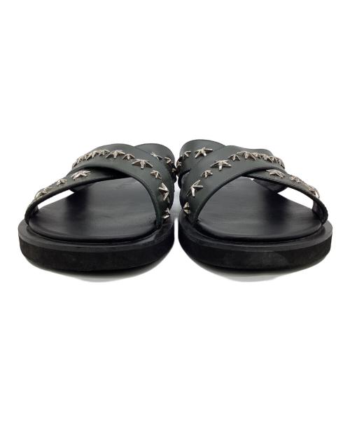 JIMMY CHOO（ジミーチュウ）JIMMY CHOO (ジミーチュウ) サンダル ブラック サイズ:41の古着・服飾アイテム