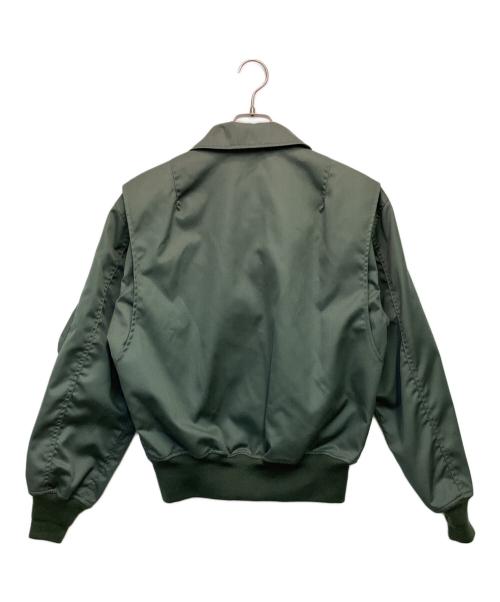 HOUSTON（ヒューストン）HOUSTON (ヒューストン) NOMEX® CWU-36P FLIGHT JACKET /  シーダブルユー36P ノーメックス フライトジャケット グリーン サイズ:MEDIUMの古着・服飾アイテム