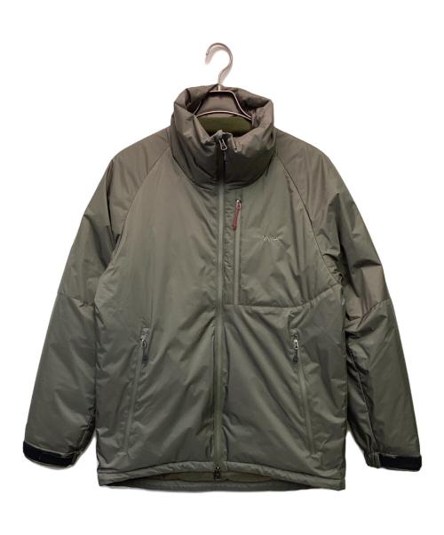 NANGA（ナンガ）NANGA (ナンガ) スタンドカラー ダウンジャケット グレー サイズ:Sの古着・服飾アイテム