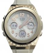 CASIOカシオ）の古着「BABY-G G-MS（ジーミズ） 腕時計」｜シルバー