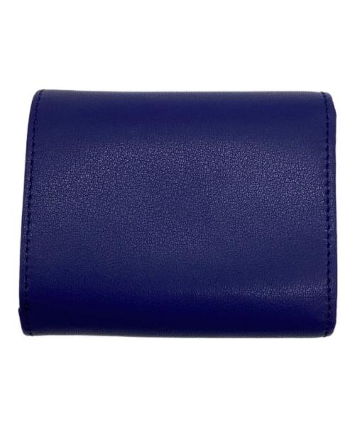 Vivienne Westwood（ヴィヴィアンウエストウッド）Vivienne Westwood (ヴィヴィアンウエストウッド) HAMPTON FLAP COIN PURSE（ハンプトン フラップ コイン パース） ブルーの古着・服飾アイテム