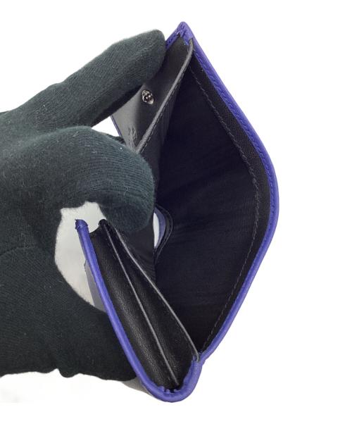 Vivienne Westwood（ヴィヴィアンウエストウッド）Vivienne Westwood (ヴィヴィアンウエストウッド) HAMPTON FLAP COIN PURSE（ハンプトン フラップ コイン パース） ブルーの古着・服飾アイテム