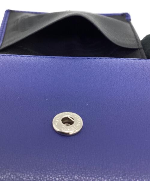 Vivienne Westwood（ヴィヴィアンウエストウッド）Vivienne Westwood (ヴィヴィアンウエストウッド) HAMPTON FLAP COIN PURSE（ハンプトン フラップ コイン パース） ブルーの古着・服飾アイテム