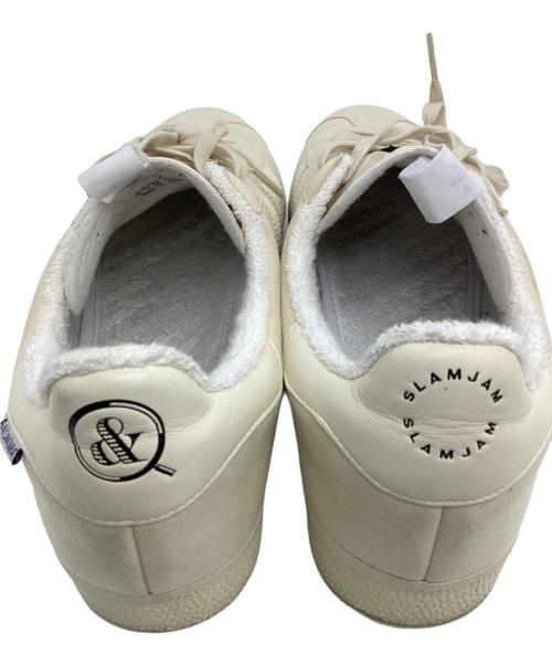 adidas（アディダス）adidas UNITED ARROWS & SONS SLAM JAM GAZELLE SE UA&SONS × SLAM JAM（ガゼル エスイー ユナイテッドアローズ アンド サンズ × スラム ジャム） ベージュ サイズ:29.5㎝の古着・服飾アイテム