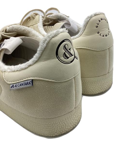 adidas（アディダス）adidas UNITED ARROWS & SONS SLAM JAM GAZELLE SE UA&SONS × SLAM JAM（ガゼル エスイー ユナイテッドアローズ アンド サンズ × スラム ジャム） ベージュ サイズ:29.5㎝の古着・服飾アイテム