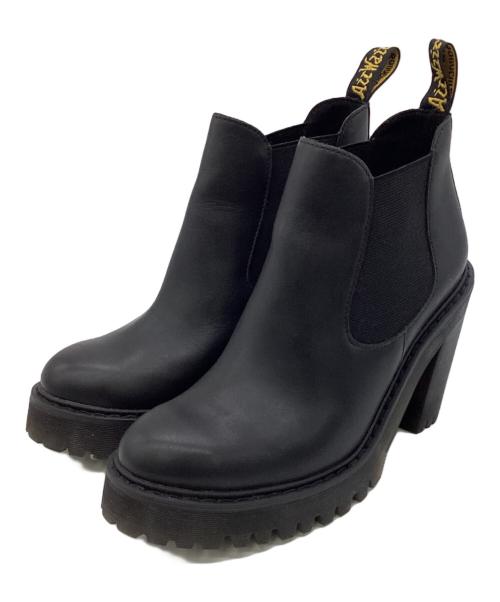 Dr.Martens（ドクターマーチン）Dr.Martens (ドクターマーチン) HURSTON（ハーストン）サイドゴアブーツ ブラック サイズ:UK4の古着・服飾アイテム