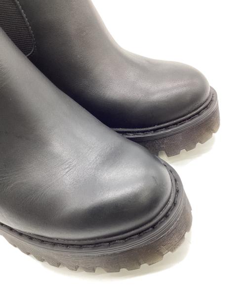 Dr.Martens（ドクターマーチン）Dr.Martens (ドクターマーチン) HURSTON（ハーストン）サイドゴアブーツ ブラック サイズ:UK4の古着・服飾アイテム