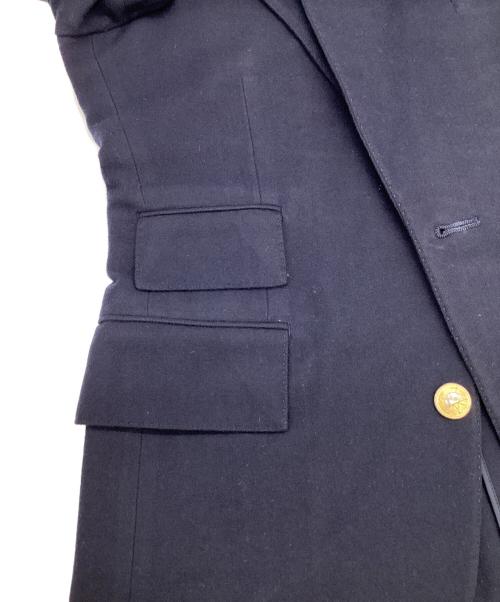 POLO by  RALPH LAUREN（ポロ バイ ラルフローレン）POLO by  RALPH LAUREN (ポロ バイ ラルフローレン) 金釦ウールブレザー ネイビー サイズ:AM-Lの古着・服飾アイテム