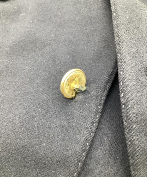 POLO by  RALPH LAUREN（ポロ バイ ラルフローレン）POLO by  RALPH LAUREN (ポロ バイ ラルフローレン) 金釦ウールブレザー ネイビー サイズ:AM-Lの古着・服飾アイテム