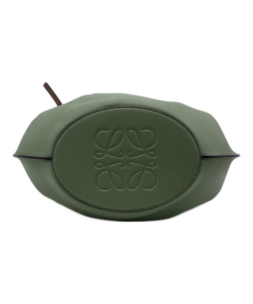 LOEWE（ロエベ）LOEWE (ロエベ) シェルトートバッグスモール グリーンの古着・服飾アイテム