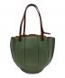 LOEWE (ロエベ) シェルトートバッグスモール グリーン：70000円