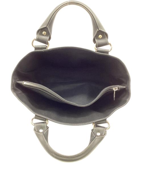 CELINE（セリーヌ）CELINE (セリーヌ) マカダム ブギーバッグ グレー×ブラックの古着・服飾アイテム