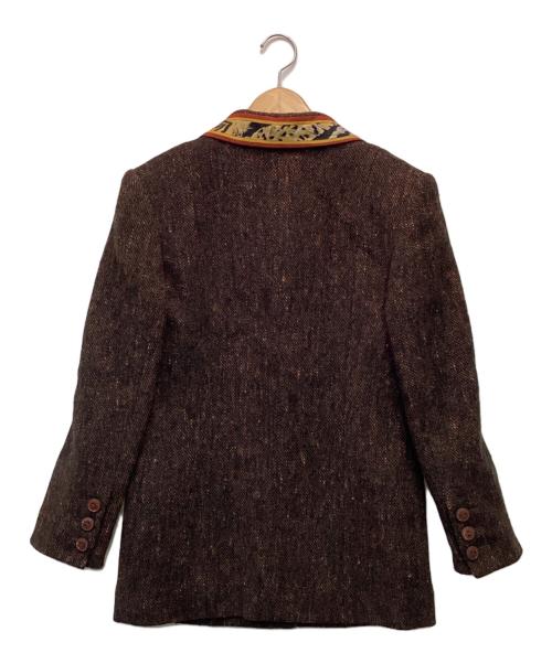 LEONARD FASHION（レオナールファッション）LEONARD FASHION (レオナールファッション) セットアップ ブラウン サイズ:38の古着・服飾アイテム