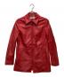 MaxMara（マックスマーラ）の古着「レザージャケット」｜レッド