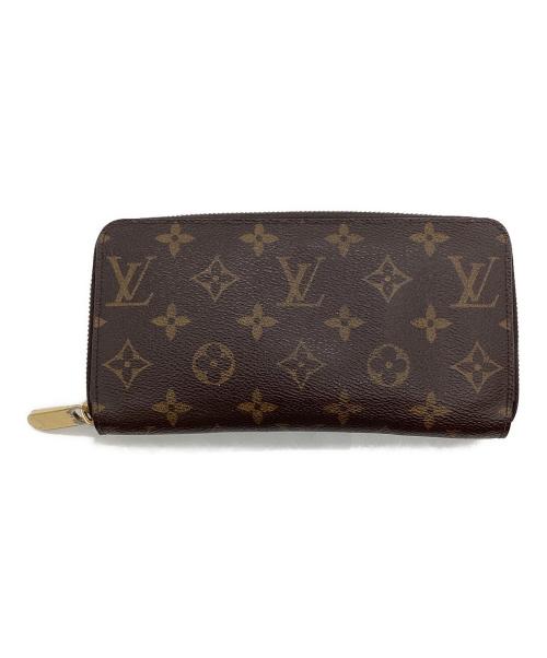 LOUIS VUITTON（ルイ ヴィトン）LOUIS VUITTON (ルイ ヴィトン) モノグラムフューシャ ジッピーウォレット ブラウンの古着・服飾アイテム